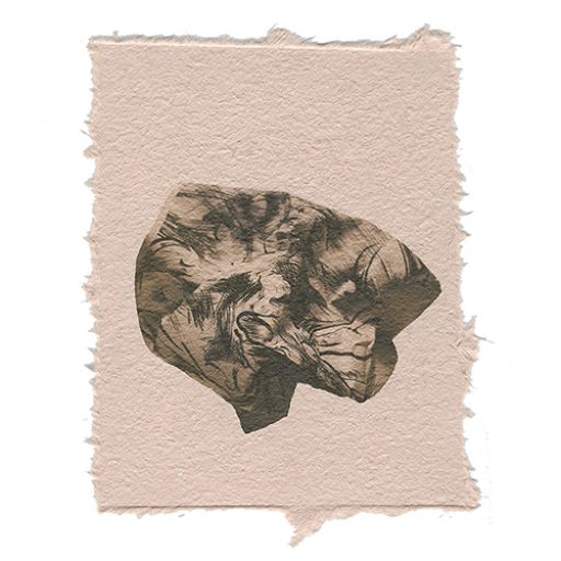 work on paper, handmade paper, digital print, paper, photo, pink